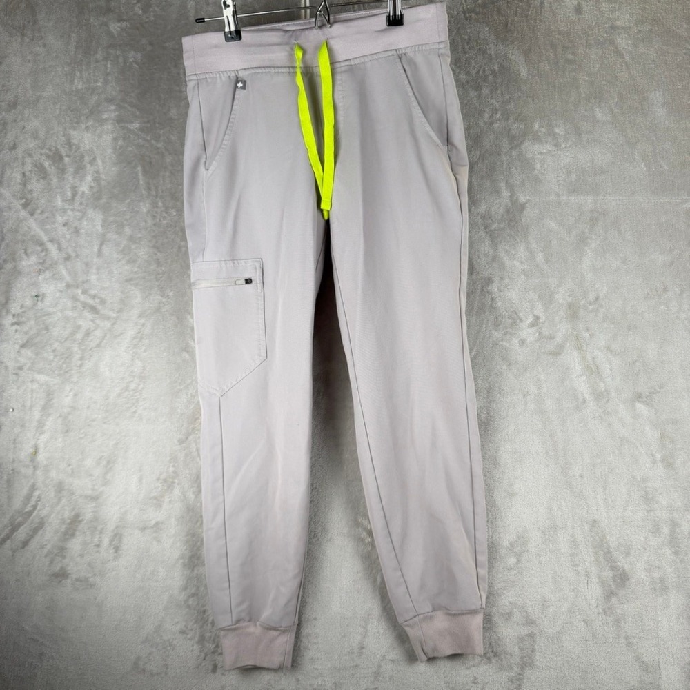 FIGS Zamora Jogger Scrub Pants Womens XS Petite Mauve‎ Lavender W18SW2005P Neon